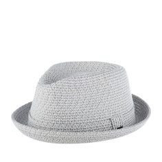 Шляпа мужская Bailey 81670 BILLY серебристая, р. 59