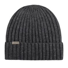 Шапка бини унисекс CHRISTYS BEANIE acc0100184 серая, one size