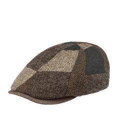 Кепка уточка унисекс Stetson 6620901 DUCK коричневая, р. 56