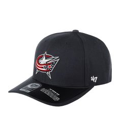 Бейсболка унисекс 47 BRAND H-CLZOE28WBP Columbus Blue Jackets NHL темно-синяя, one size
