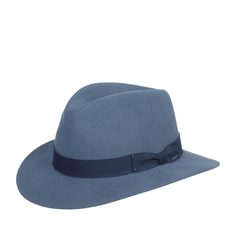 Шляпа мужская Bailey 7005 CURTIS голубая, р. 61