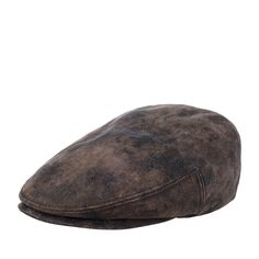 Кепка реглан унисекс Stetson 6217102 KENT EF PIGSKIN коричневый, р. 57