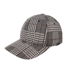 Бейсболка унисекс Kangol K5143HT Pattern Flexfit Baseball черная, р. 60