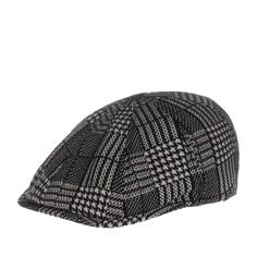 Кепка восьмиклинка унисекс Kangol K4269HT Pattern Flexfit Cap серая, р. 56