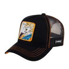 Бейсболка унисекс CAPSLAB CL/DBZ3/1/VEG3 Dragon Ball Vegeta черная, one size Capslab®