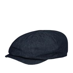 Кепка восьмиклинка унисекс HANNA HATS JP Denim JP2 темно-синяя, р. 59