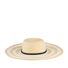Шляпа женская BETMAR B1431H DEMETRIA белая / бежевая, one size