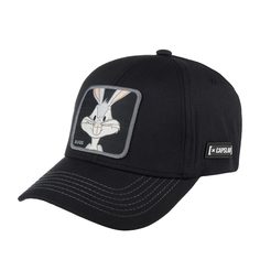 Бейсболка унисекс CAPSLAB CL/LOO7/1/CASX/BU5 Looney Tunes Bugs Bunny черная, one size Capslab®