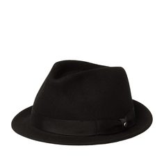Шляпа унисекс Stetson 1238101 TRILBY черная, р. 61