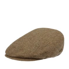 Кепка коппола унисекс Stetson 6380502 BELFAST WOOLRICH коричневая, р. 63