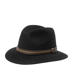 Шляпа мужская Bailey 37158 BRANDT черная, р. 55
