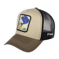 Бейсболка унисекс CAPSLAB CL/LOO/1/ROA2 Looney Tunes Road Runner коричневая, one size Capslab®