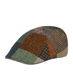 Кепка уточка унисекс HANNA HATS Erin Cap ERIN1 разноцветная, р. 59