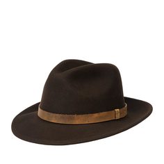 Шляпа мужская Bailey 70635BH CHIPIE темно-коричневая, р. 57