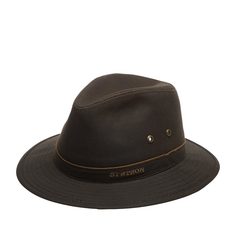 Шляпа унисекс Stetson 2541104 TRAVELLER WAXED COTTON коричневая, р. 59