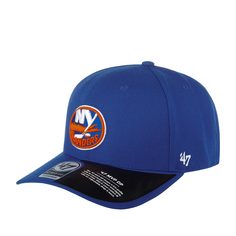 Бейсболка унисекс 47 BRAND H-CLZOE12WBP New York Islanders NHL синяя, one size
