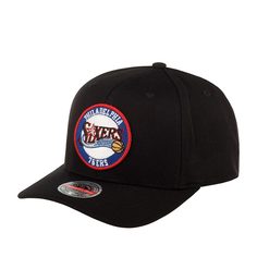 Бейсболка унисекс MITCHELL NESS 6HSSFH21HW007-P76BLCK Philadelphia 76Ers NBA черная Mitchell&Ness