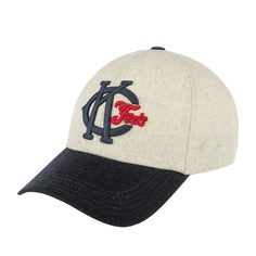 Бейсболка AMERICAN NEEDLE 21005A-KCP Kansas City Packers Archive MILB белая/темно-синяя