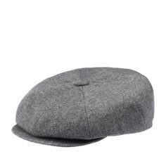 Кепка восьмиклинка унисекс Bailey 25512BH BEECH серая, р. 55
