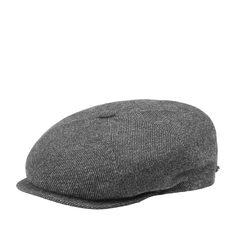 Кепка восьмиклинка унисекс Bailey 25242BH GALVIN TWILL серая, р. 61