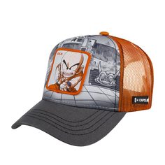 Бейсболка унисекс CAPSLAB CL/DB2/1/KRI2 Dragon Ball Krillin серая, one size Capslab®