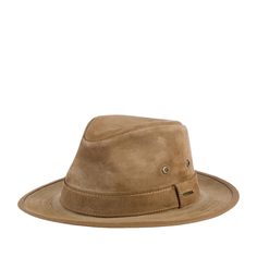 Шляпа унисекс Stetson 2477301 TRAVELLER CALF LEATHER коричневая, р. 57