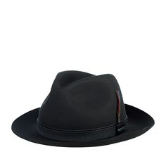 Шляпа унисекс Stetson 2198209 FEDORA FURFELT серая, р. 61