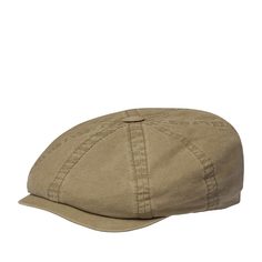 Кепка восьмиклинка унисекс Stetson 6841106 HATTERAS DELAVE оливковая, р. 57