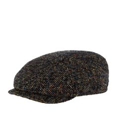 Кепка восьмиклинка унисекс Stetson 6870601 HATTERAS WOOL темно-серая, р. 58