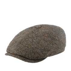 Кепка шестиклинка унисекс Stetson 6640603 6-PANEL CAP VIRGIN WOOL темно-бежевая, р. 63