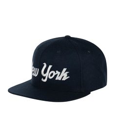 Бейсболка унисекс HOOD 100-MWL005-NY066-NY New York VII темно-синяя / белая, one size