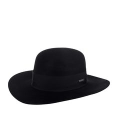 Шляпа унисекс Stetson 3598112 WESTERN WOOLFELT черная, р. 61