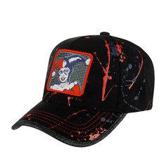 Бейсболка унисекс CAPSLAB CL/DC/TAG/1/HAR DC Comics Harley Queen черная, one size Capslab®