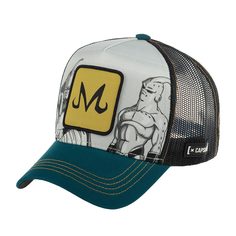 Бейсболка унисекс CAPSLAB CL/DBZ4/1/BUU Dragon Ball Majin Buu белая / синяя, one size Capslab®