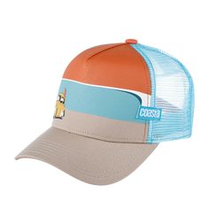 Бейсболка унисекс COASTAL HFT Surfbeetle оранжевая / бежевая, one size