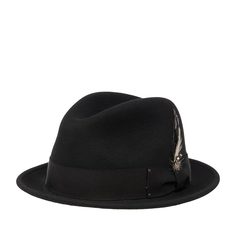 Шляпа унисекс Bailey 7001 TINO черная, р. 55