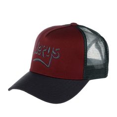 Бейсболка унисекс Lierys 7761109 TRUCKER CAP бордовая, one size