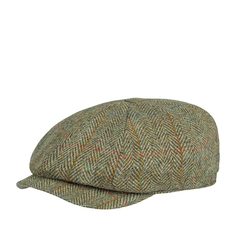 Кепка восьмиклинка унисекс HANNA HATS Abbey AB2 светло-коричневая, р. 59