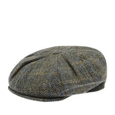 Кепка восьмиклинка унисекс HANNA HATS Eight Panel 95B2 бежевая / темно-серая, р. 55