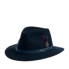 Шляпа унисекс Stetson 2598123 POWELL темно-серая, р. 63