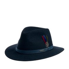 Шляпа унисекс Stetson 2598123 POWELL темно-серая, р. 63