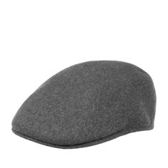 Кепка коппола унисекс Kangol K0875FA Seamless Wool 507 темно-серая, р. 59