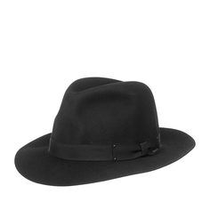 Шляпа унисекс Bailey 6140 DRAPER III черная, р. 59