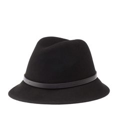 Шляпа женская BETMAR B1249H DARCY черная, one size