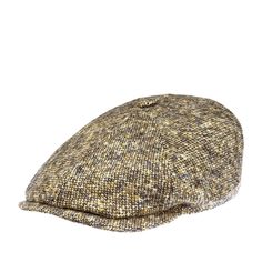 Кепка шестиклинка унисекс Stetson 6640601 6-PANEL DONEGAL бежевая / синяя, р. 60