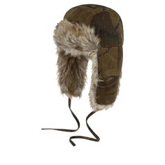 Шапка ушанка унисекс Stetson 9291901 AVIATOR оливковая, р.57