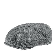 Кепка восьмиклинка унисекс HANNA HATS Eight Panel 95B2 темно-серая, р. 57