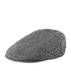 Кепка коппола унисекс HANNA HATS Vintage Ear Flaps 77B2EF темно-серая, р. 55