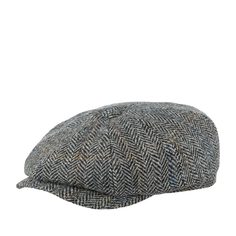 Кепка восьмиклинка унисекс Wigens 101749 NEWSBOY RETRO CAP серая, р. 57