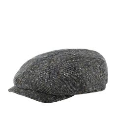 Кепка восьмиклинка унисекс Wigens 100539 NEWSBOY CLASSIC CAP темно-серая, р. 59